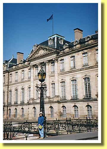 ストラスブールのロアン宮殿とグーテンベルク (フランス東部アルザス地方)