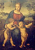 ウフィツィ美術館 ラファエロ フィレンツェ（イタリア北部 鉄道の旅）