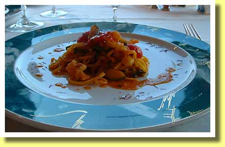 ���[�}�ɂ���~�V����������̃��X�g�����u���E�e���b�c�@�v�ŐH�ׂ��Y�b�L�[�j�Ə��G�r�̃^���A���[�j�i�C�^���A�j